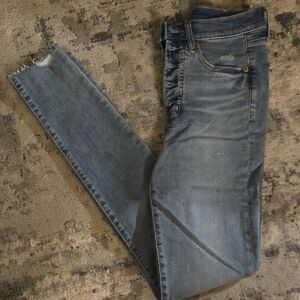 GAP Light Blue Button-Fly Jeans